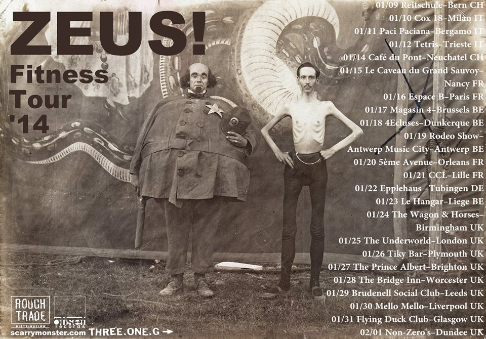 Zeus Eurpoean Tour Poster